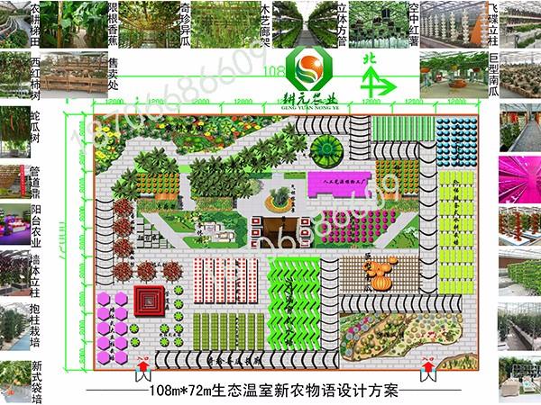 7776平米溫室無土栽培設(shè)計方案